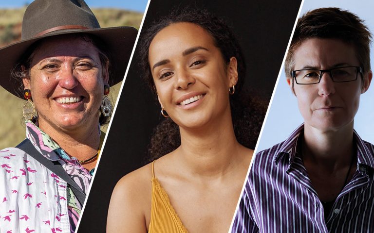 Jub Clerc, Gemma Bird Matheson and Julie Kalceff