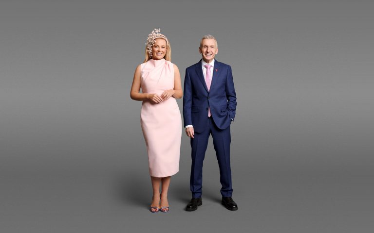 Samantha Armytage and Bruce McAvaney for The Big Dance on Seven