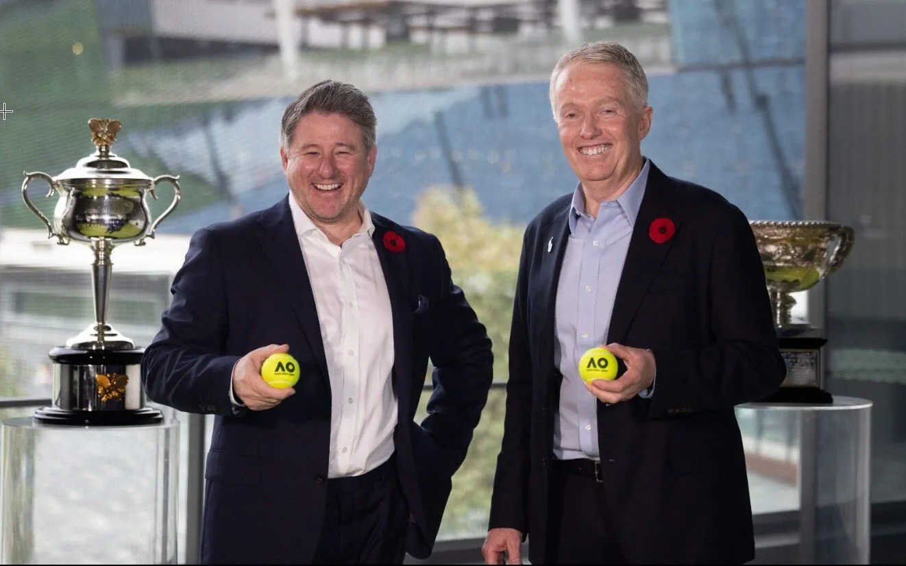 Mike Sneesby and Craig Tiley F