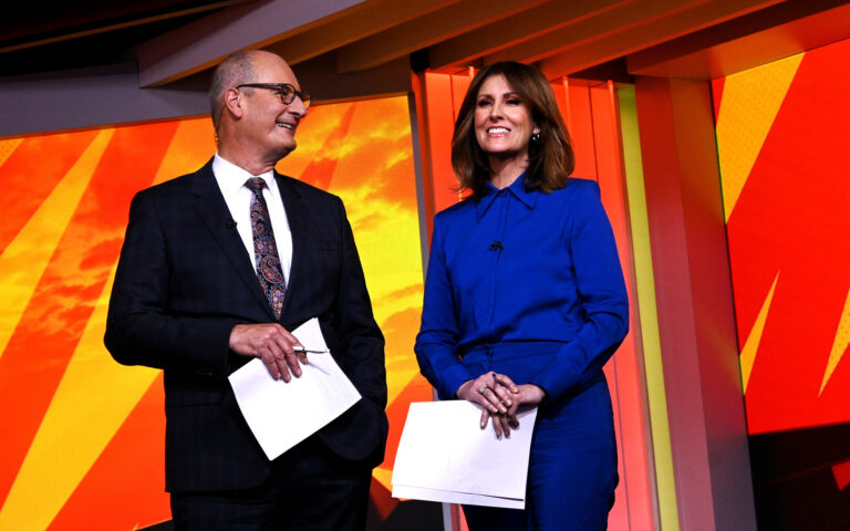 Sunrise hosts David Koch and Natalie Barr