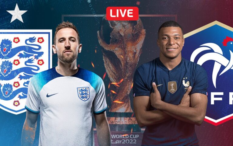 2022 FIFA World Cup: England v France