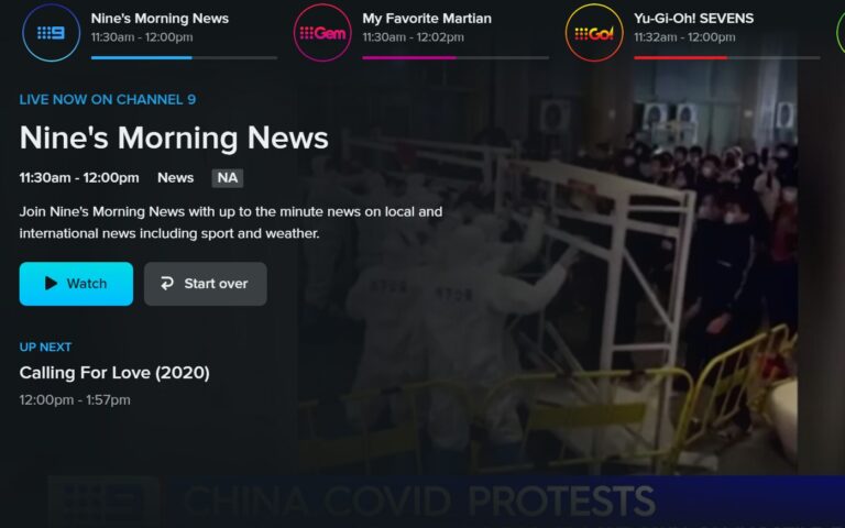 9Now sets the bar for future of live streaming