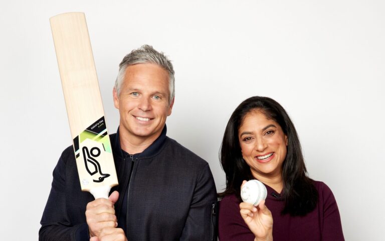 Brad Hodge and Lisa Sthalekar