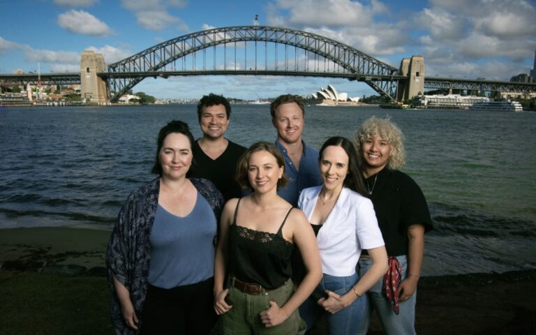 Clare Sladden, Josh Sambono, Ella Cook, James Cripps, Rachael Alford and Siobhan Domingo