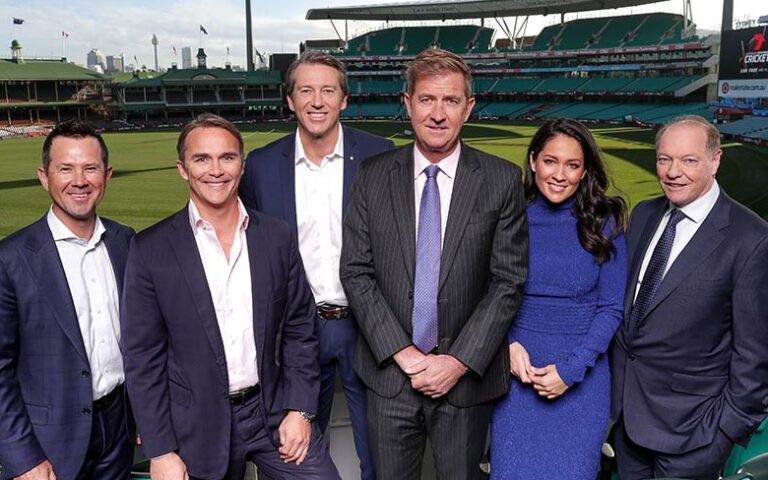 Seven executive team and commentators