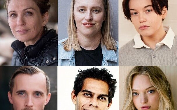 L to R – Elissa Down, Monica Zanetti, Max McKenna L to R – Benedict Hardie, Shaka Cook, Gemma Ward