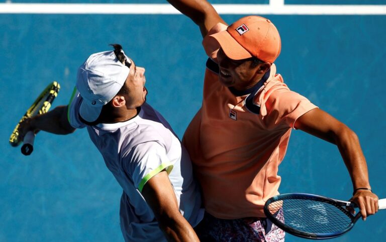 Aussie duo Jason Kubler (L) and Rinky Hijikata (R)