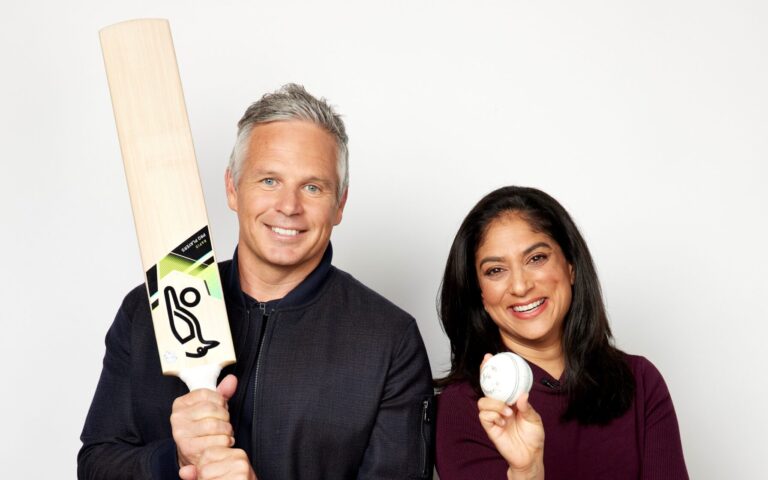 Brad Hodge and Lisa Sthalekar