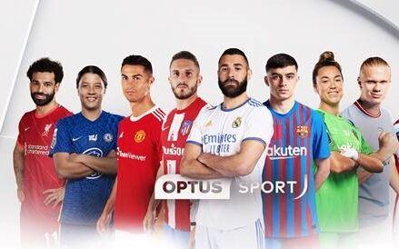 April on Optus Sport