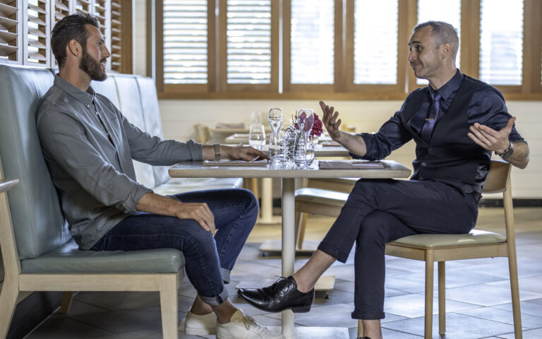 Felix and Damien on The Bachelors Australia