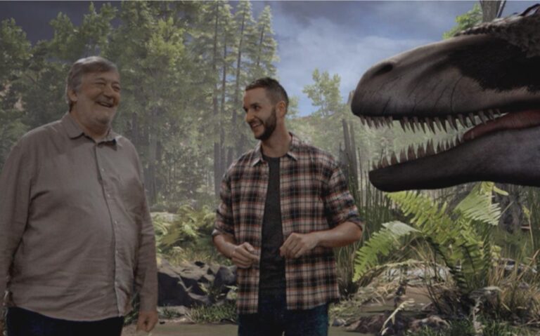 Dinosaur with Stephen Fry on SBS