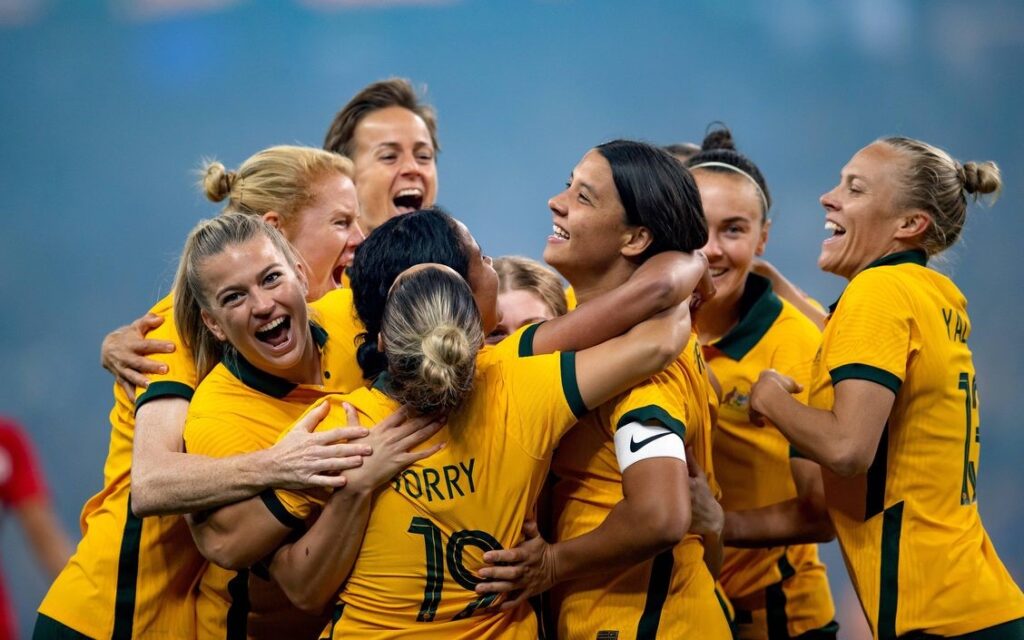 Football - Matildas v Scotland on 10