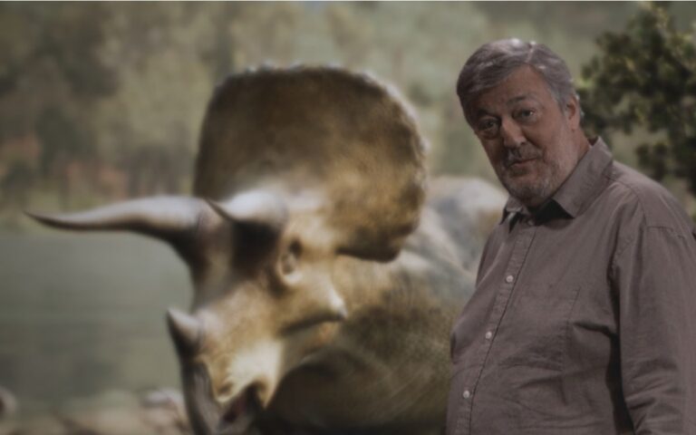 Dinosaur with Stephen Fry on SBS