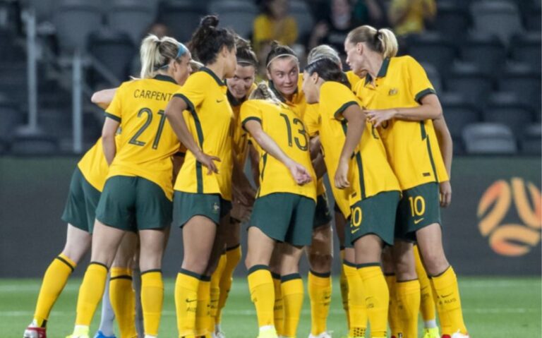 Football - Matildas v Scotland on 19
