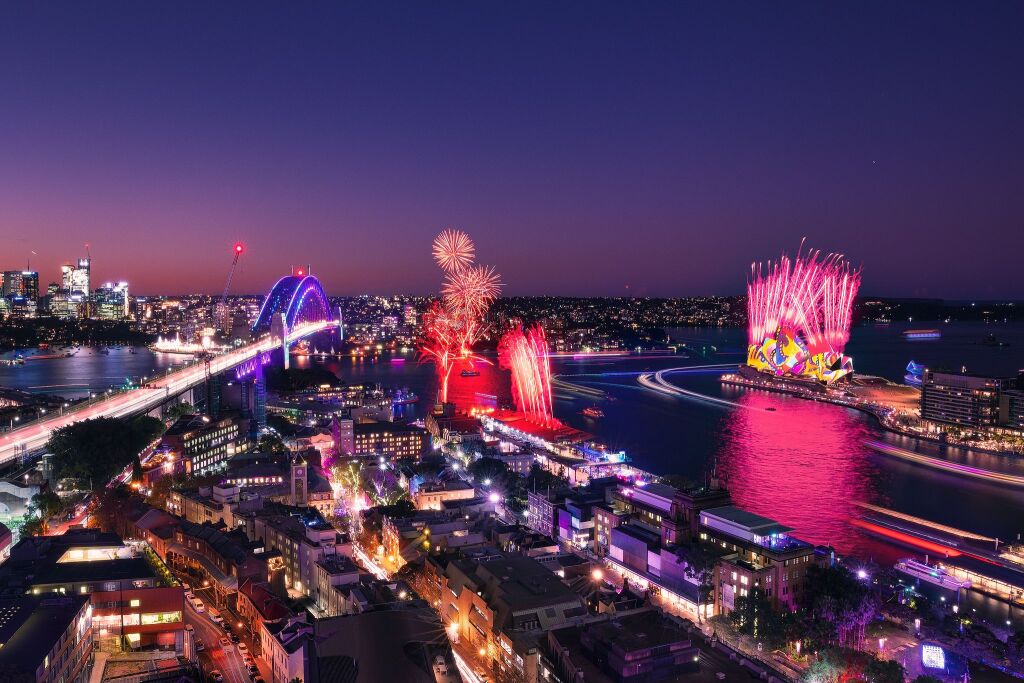 Vivid Sydney hosts White Lotus