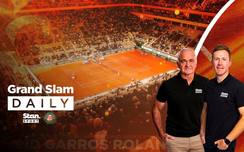 Roland Garros on Stan Sport