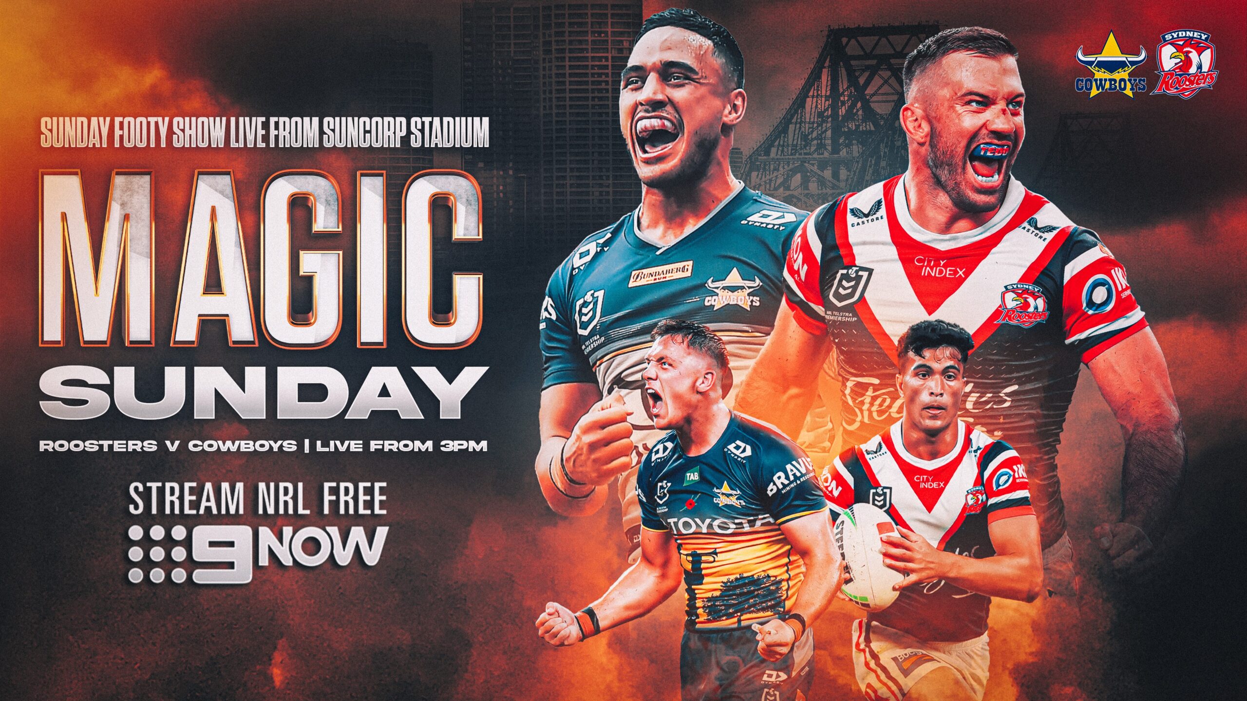 NRL on Nine round 10 fixture