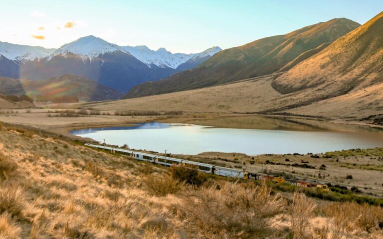New Zealand from a Train on SBS