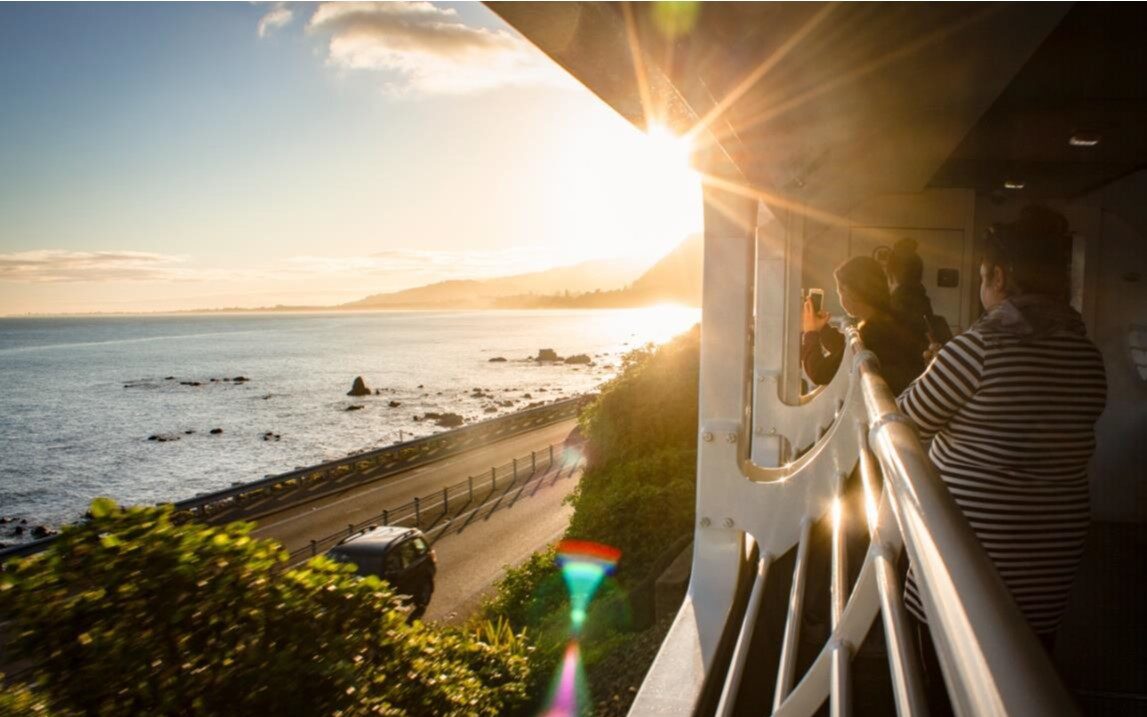 New Zealand from a Train on SBS