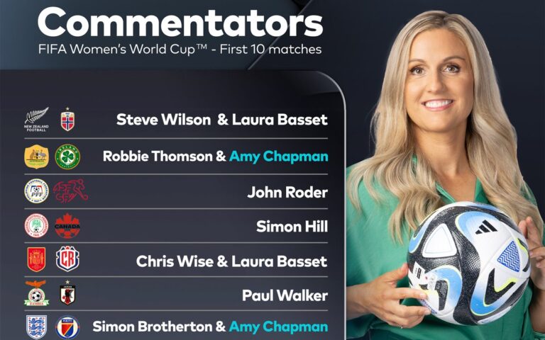 Expert live match commentary team announced for FIFA Women’s World Cup 2023™ on Optus Sport