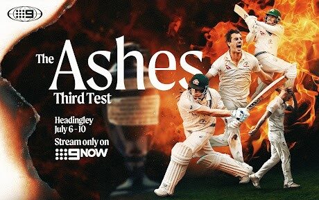 The Ashes Third Test on Channel 9