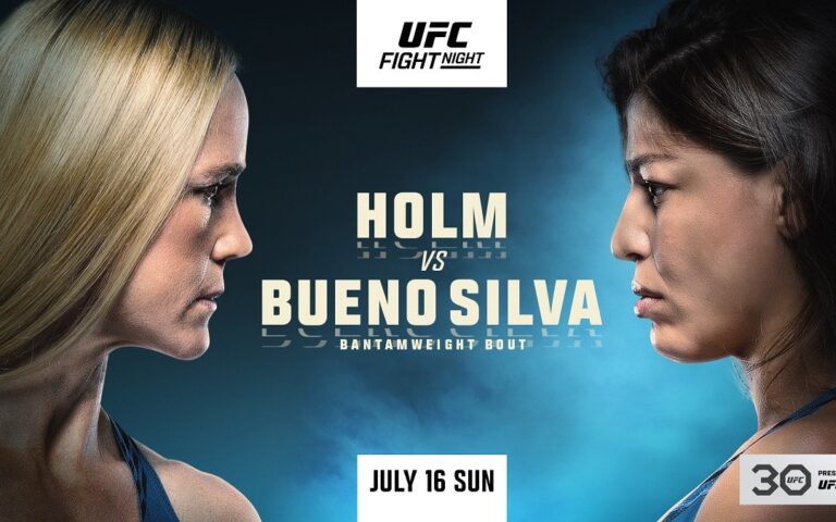 UFC Fight Night on ESPN Holm vs Bueno Silva