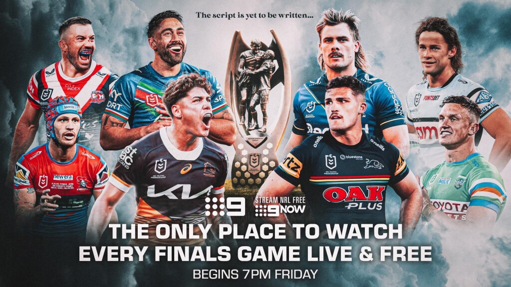 NRL qualifying and elimination finals fixture on Channel 9