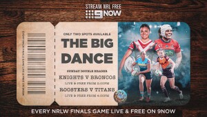 NRL preliminary finals fixture on Channel 9