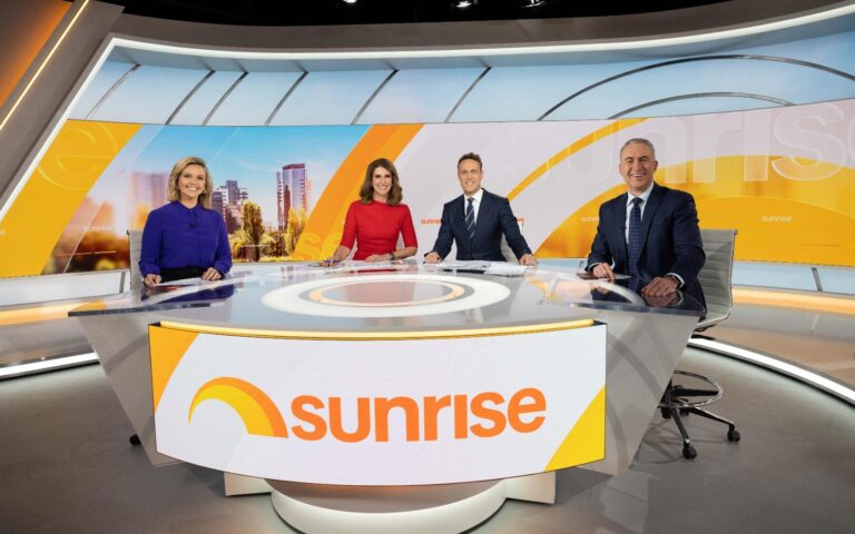 Sunrise on Channel 7 wins the 2023 ratings year