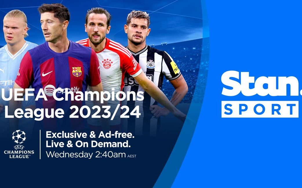 UEFA Champions League on Stan Sport