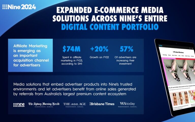 Nine expands e-commerce media solutions across entire editorial portfolio