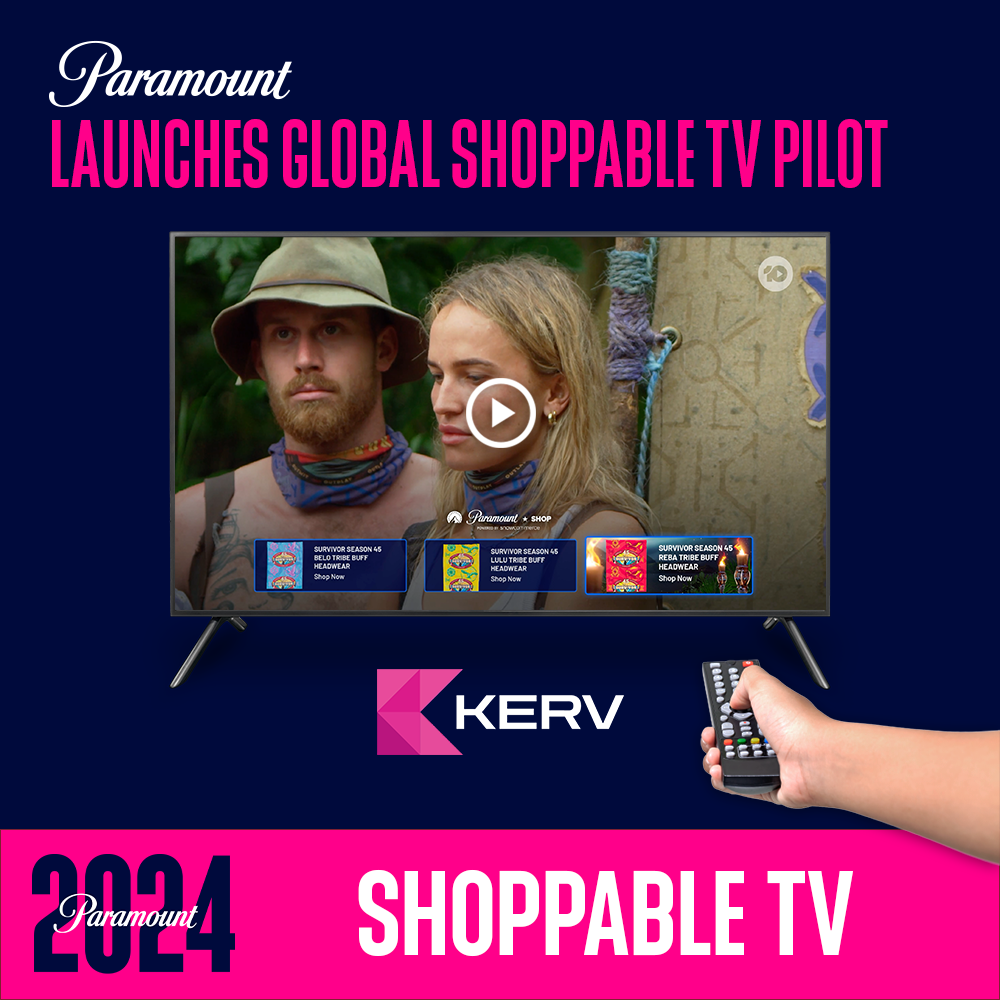 Paramount to launch global shoppable TV pilot in Australian Survivor