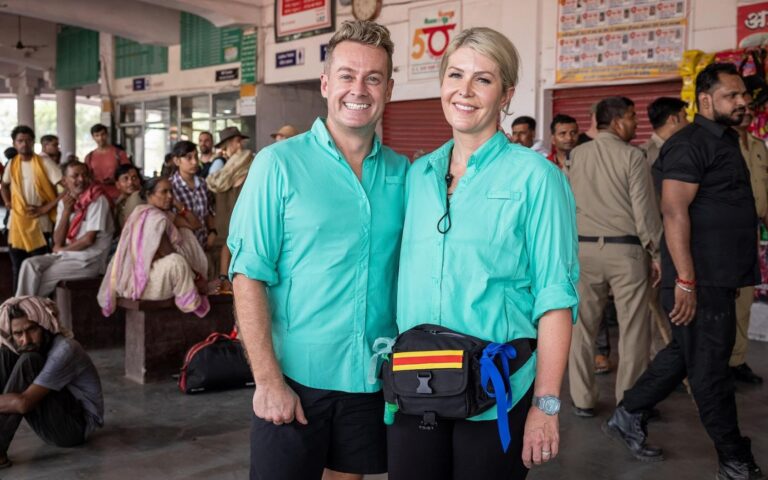 The Amazing Race Australia: Celebrity Edition - Grant and Chezzi Denyer on 10