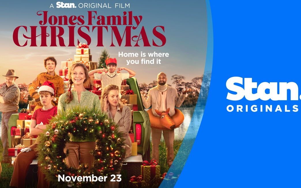 Jones Family Christmas on Stan currently in production TV Central