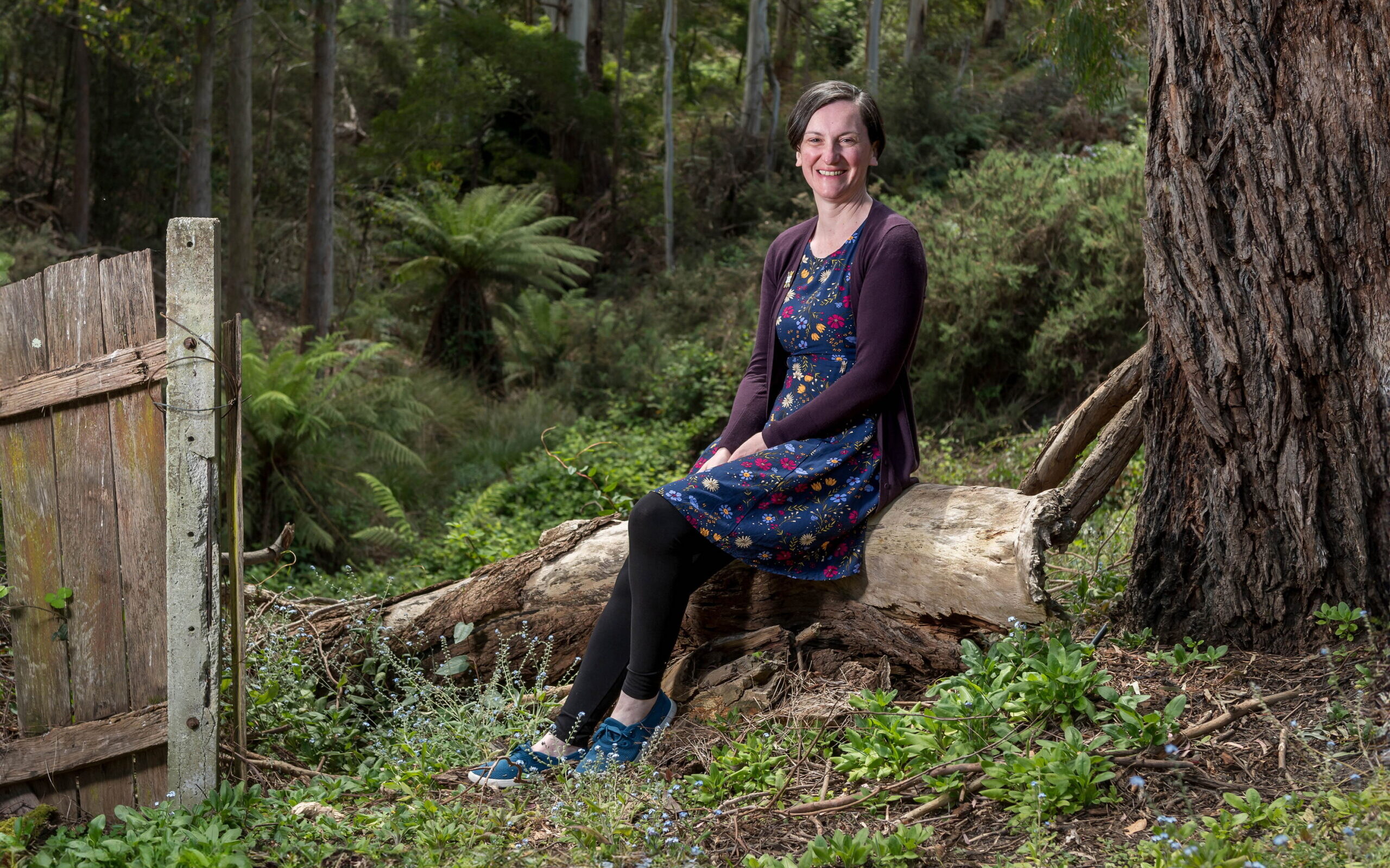 Jacqueline MacDonald of Penguin, Tasmania, is in the Top 50 of the Best Australian Yarn. November 17 2023 (image - Phillip Biggs)
