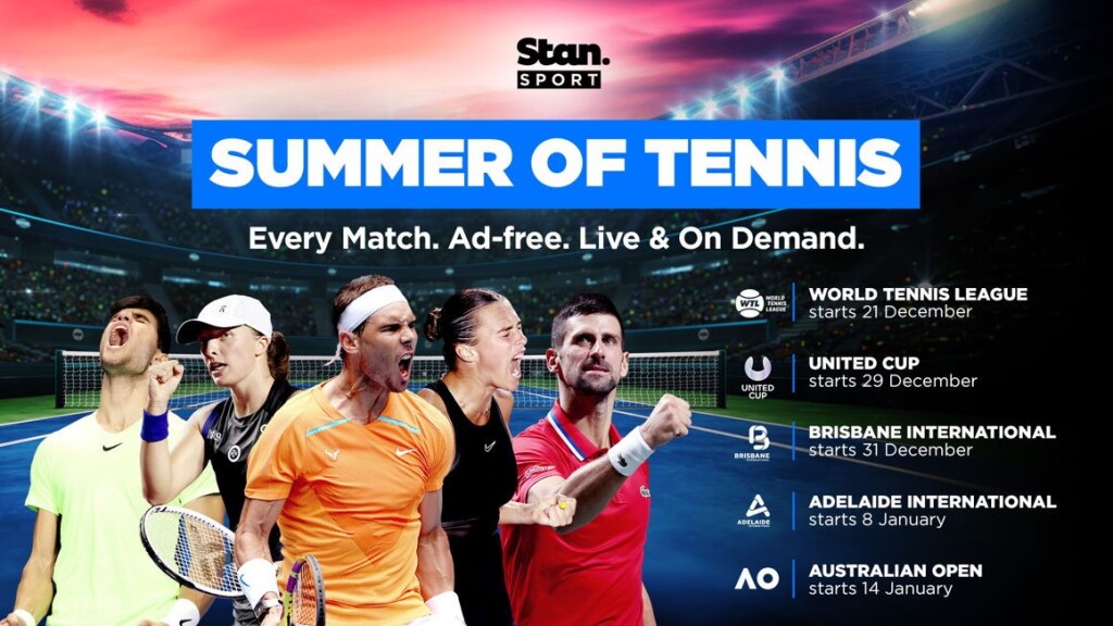 Summer of Tennis on Stan Sport