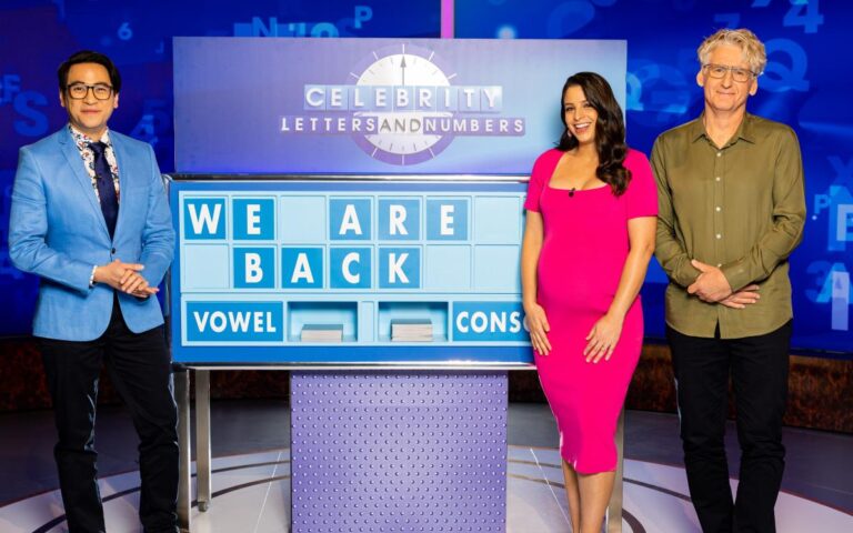 Celebrity Letters and Numbers on SBS