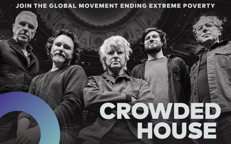 Global Citizen Nights on 9Now features Crowded House