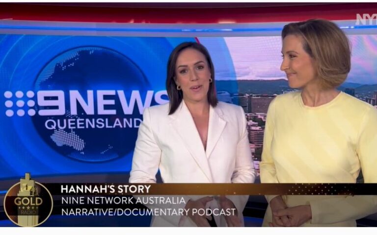 9News Queensland's Hannah's Story podcast wins gold