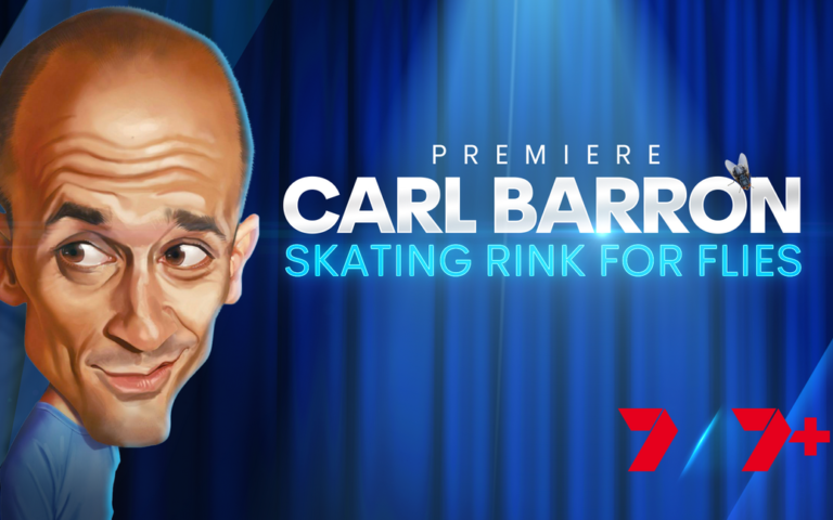 Carl Barron: Skating Rink for Flies on Channel 7