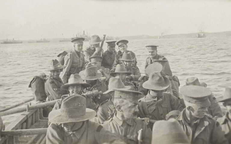 Anzac. Lemnos. 1915 on SBS