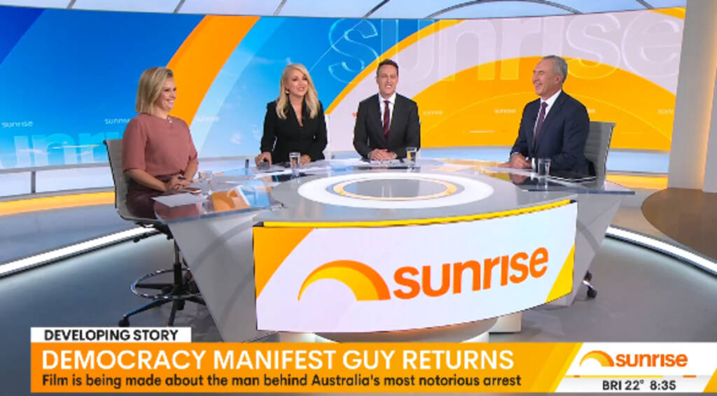 Sunrise on Channel 7