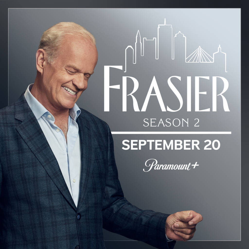 Frasier on Paramount+ season 2 for September