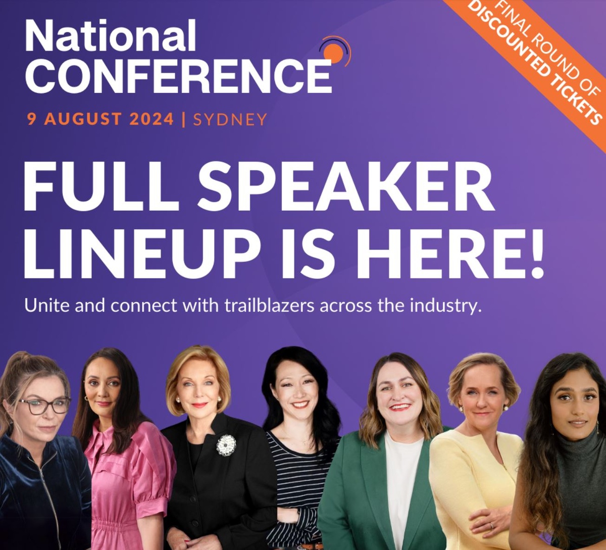 Final line-up announcement for the Women in Media Conference