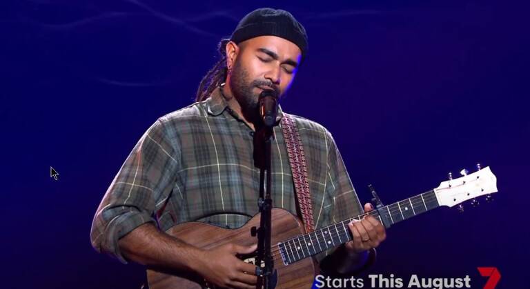 The Voice on Channel 7 introduces Reuben