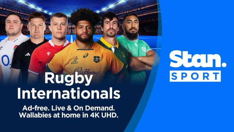 Wallabies v Wales on Stan