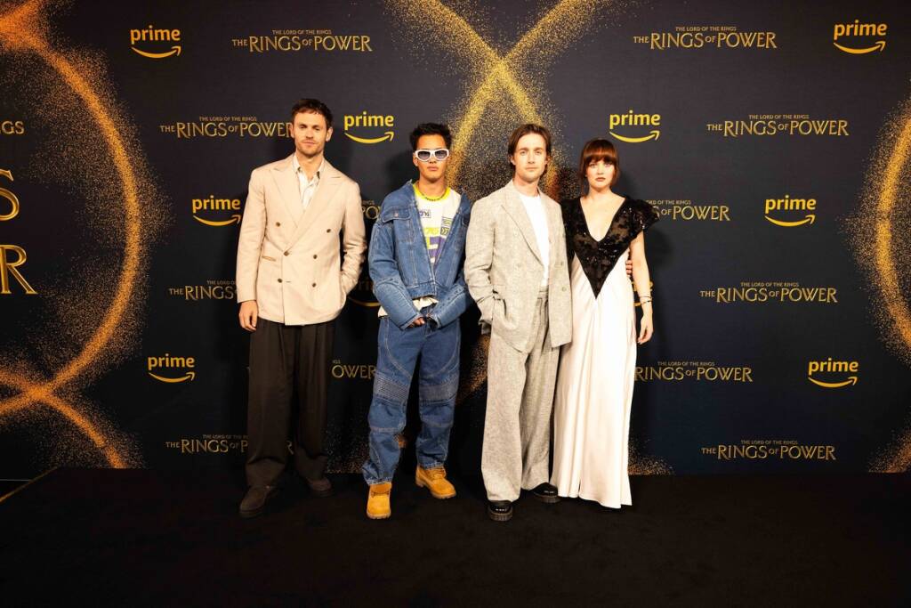 The Lord of the Rings: The Rings of Power on Prime Video cast attend Australian screening