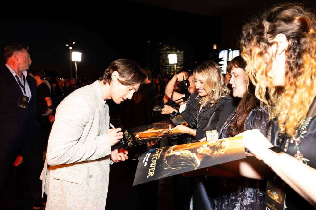 The Lord of the Rings: The Rings of Power on Prime Video cast attend Australian screening