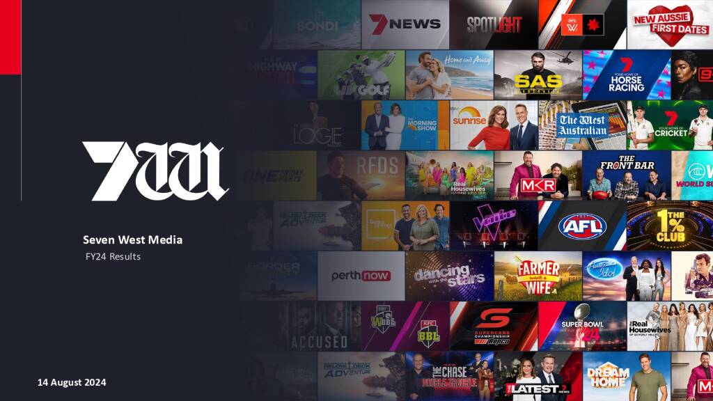 Seven West Media F24 financial results