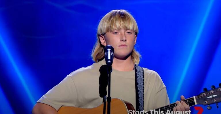 The Voice on Channel 7 introduces Beau